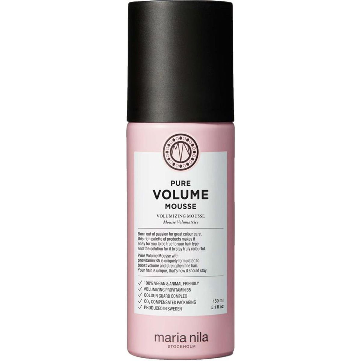 Maria nila stockholm pure volume mousse 150ml