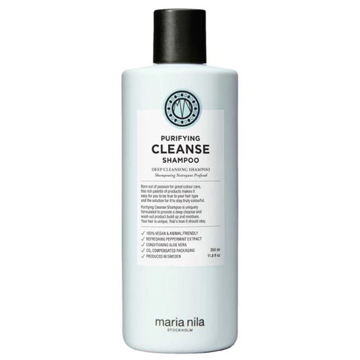 Maria nila stockholm purifying cleanse shampoo 350ml