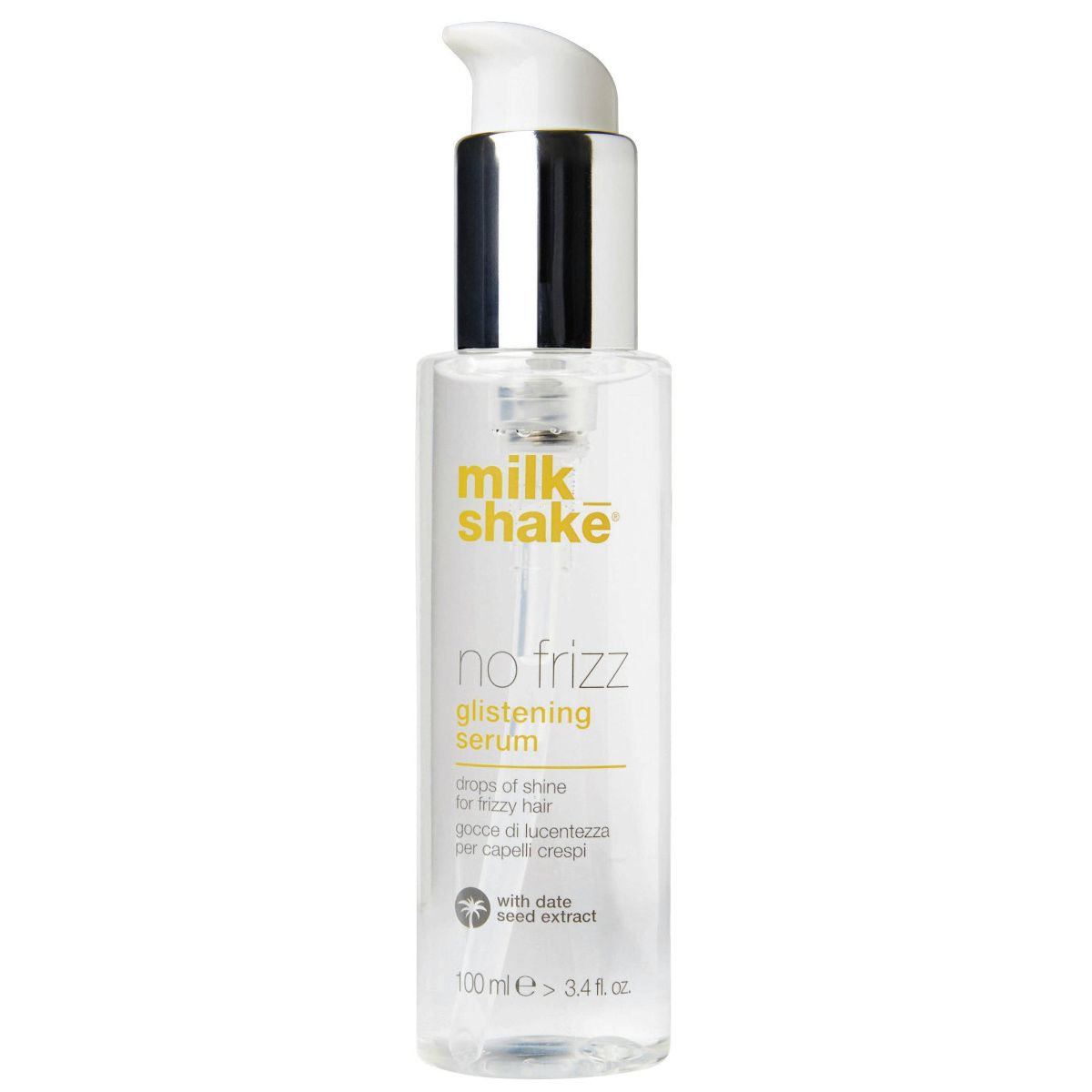 Milk_shake no frizz glistening serum drops of shine for frizzy hair 100ml