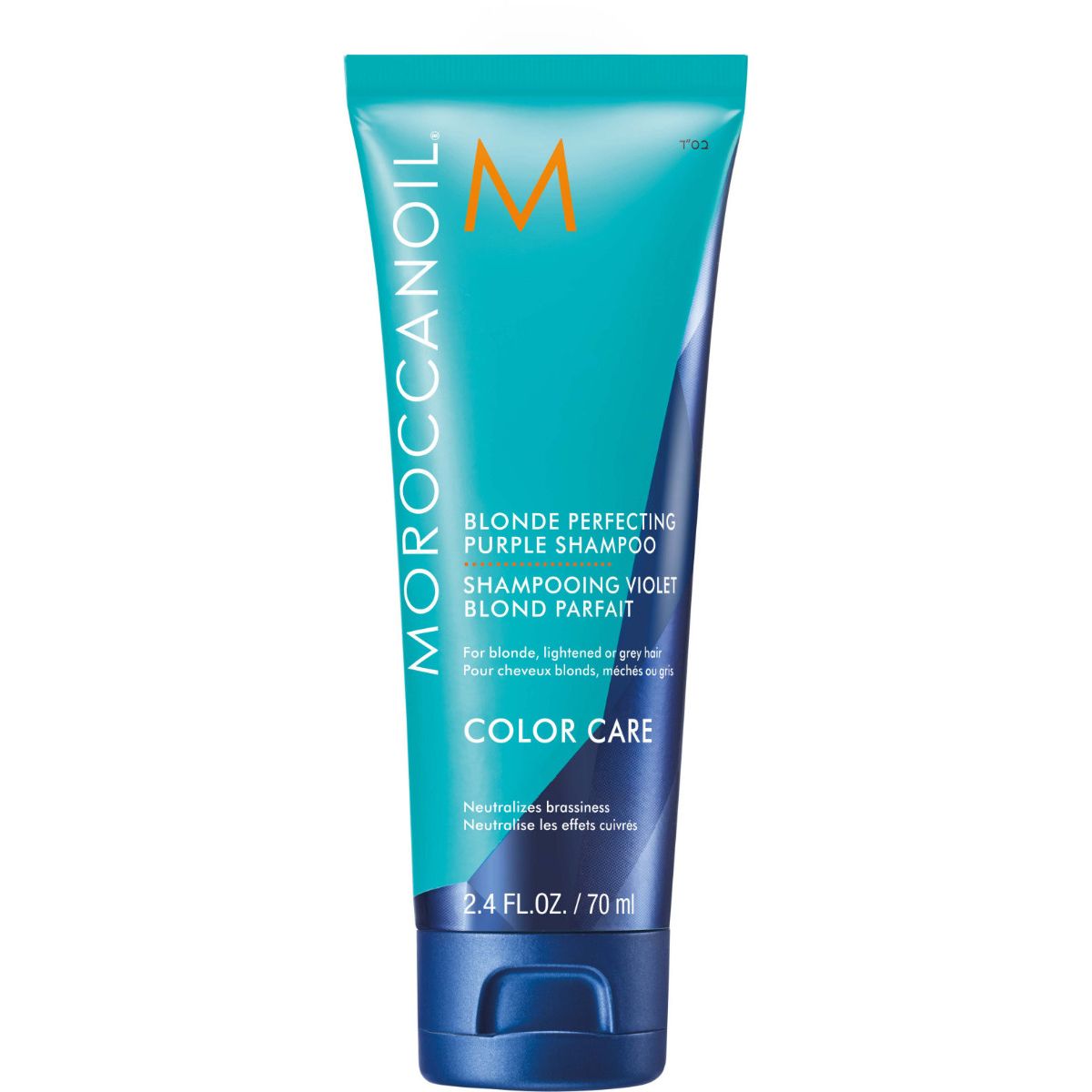 Moroccanoil color care blonde perfecting purple shampoo 70ml