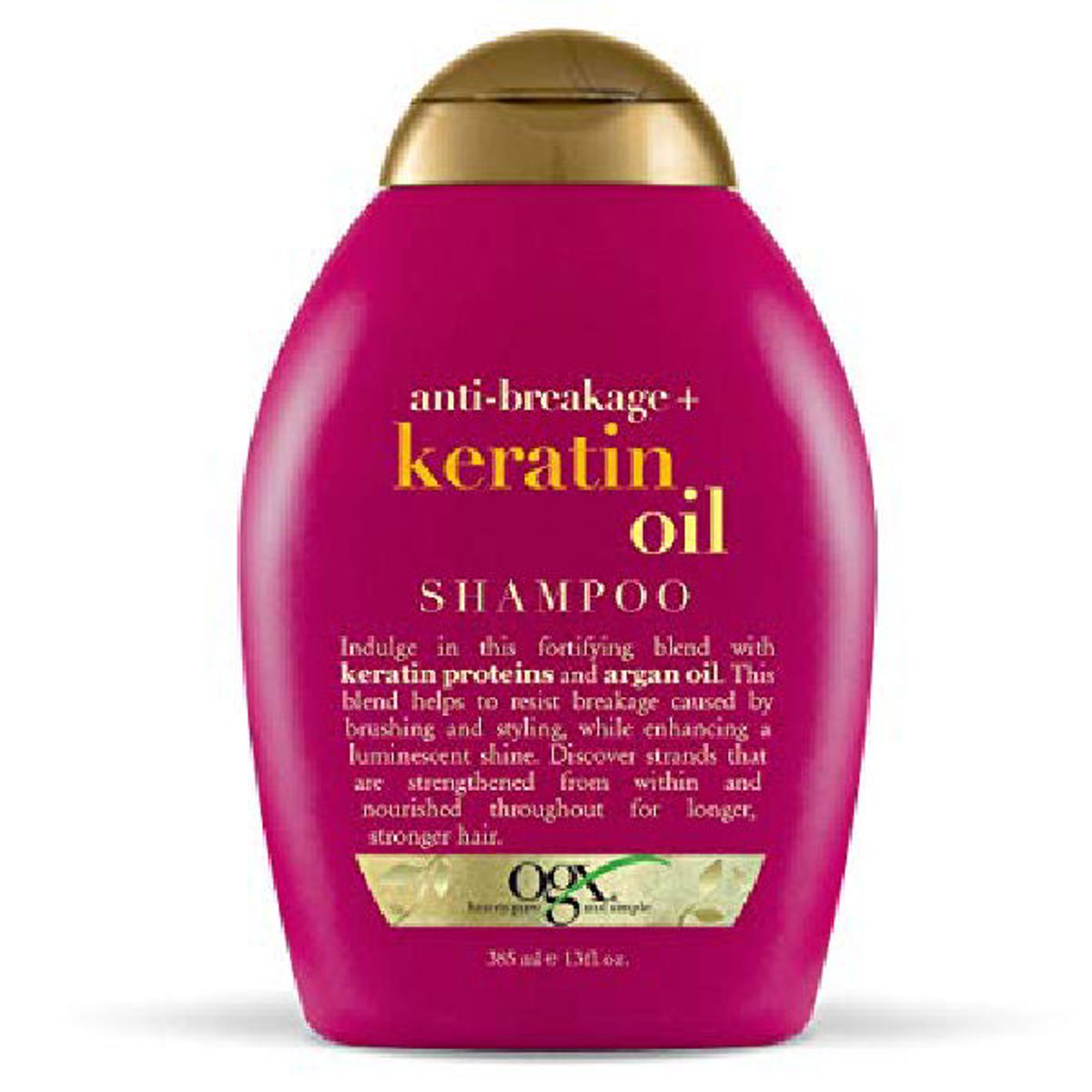 OGX anti-breakage keratin oil shampoo 385ml