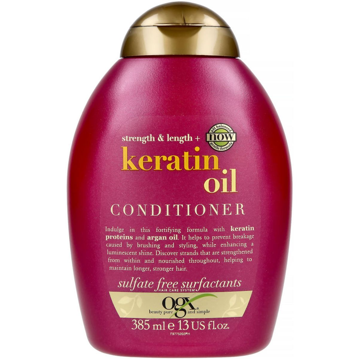 OGX strength & length + keratin oil conditioner 385ml