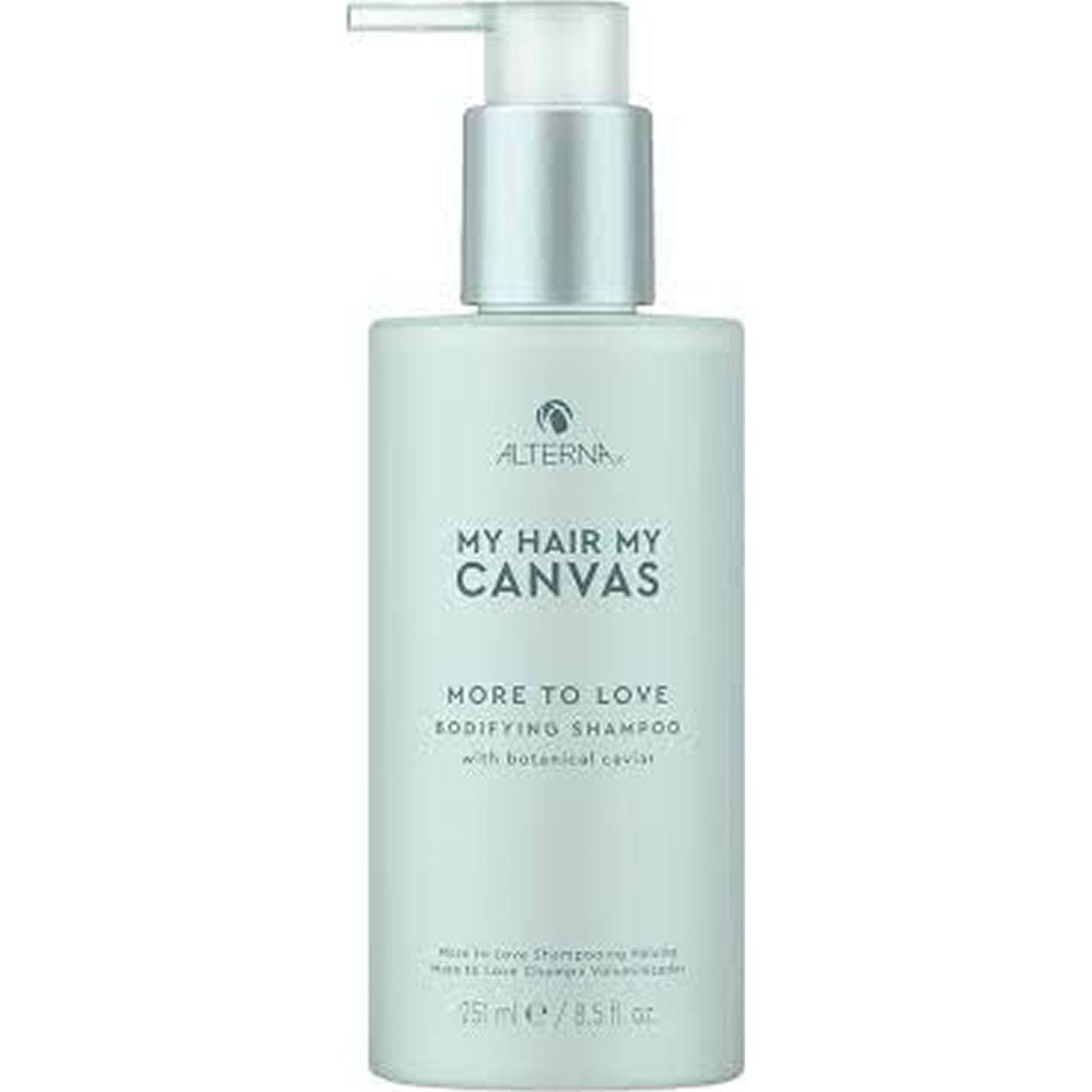 Alterna my hair my canvas more to love bodifying shampoo with botanical caviar 251ml