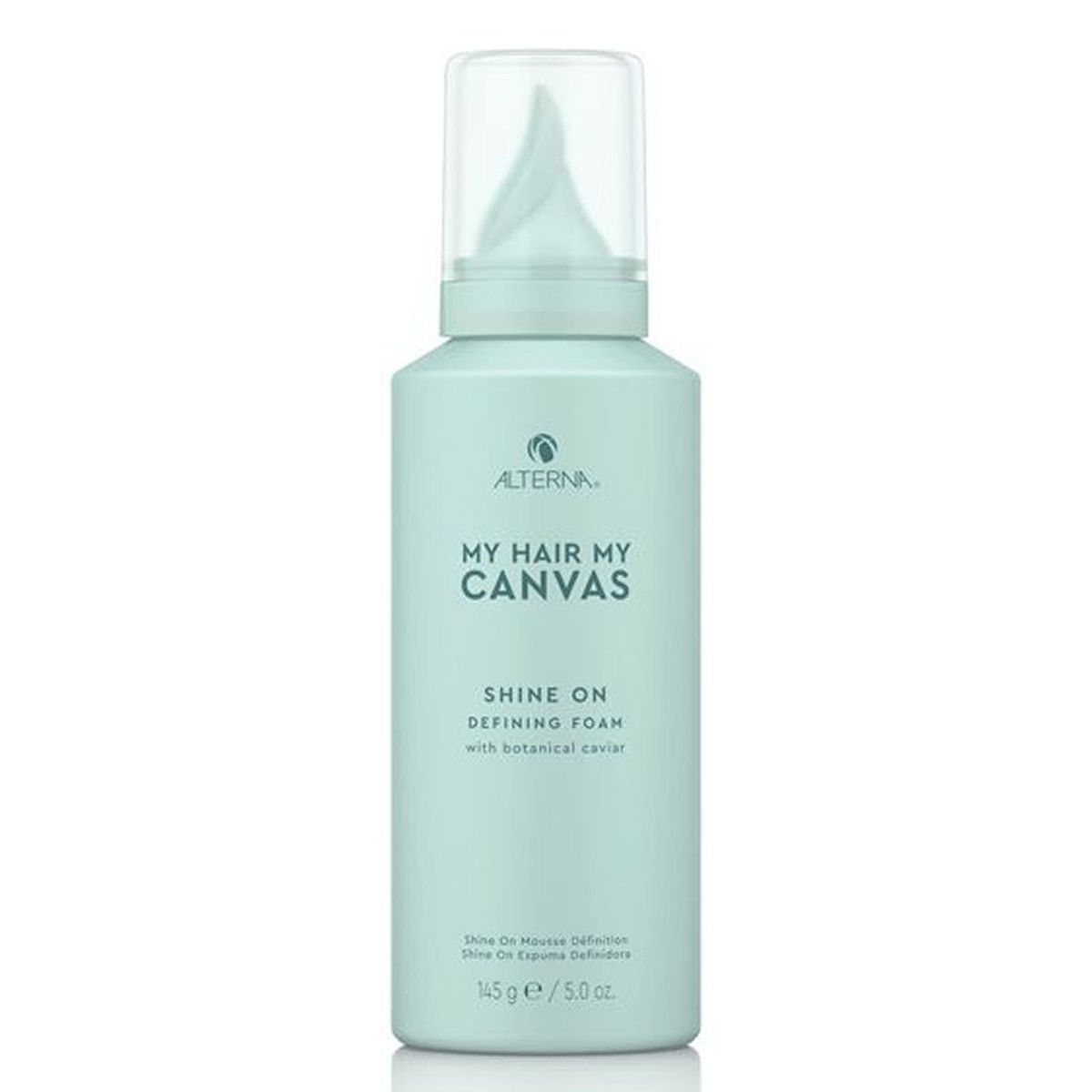 Alterna my hair my canvas shine on defining foam with botanical caviar 145g