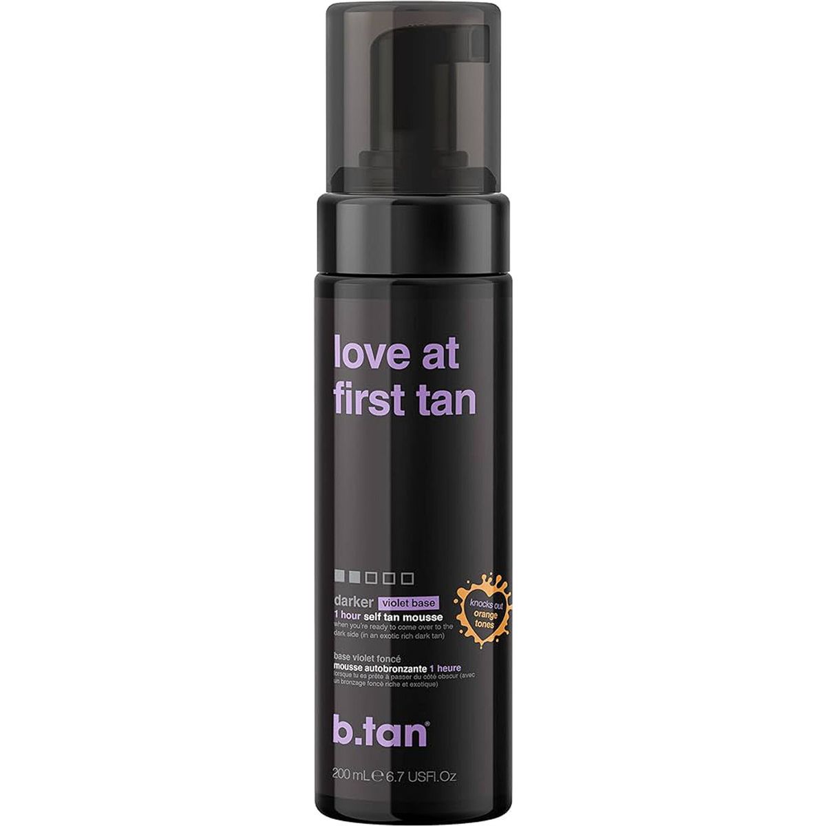 B.tan love at first tan darker violet base 200ml