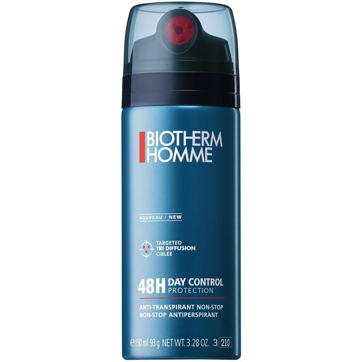 Biotherm homme 48H day control protection anti-transpirant non-stop 150ml