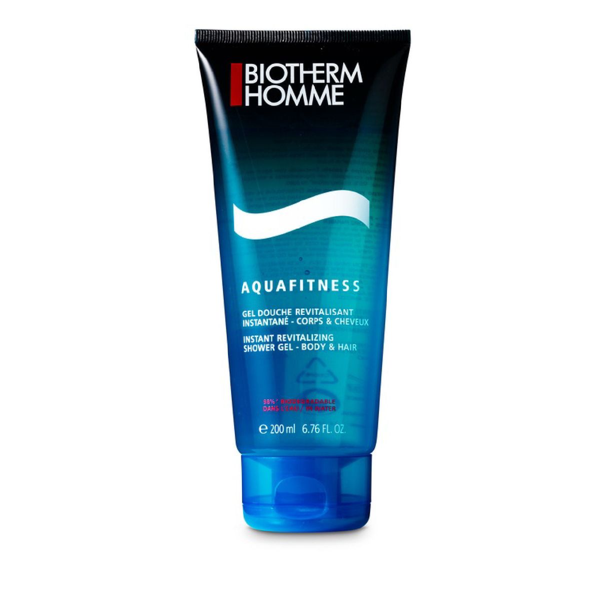 Biotherm homme aquafitness shower gel - body & hair 200ml