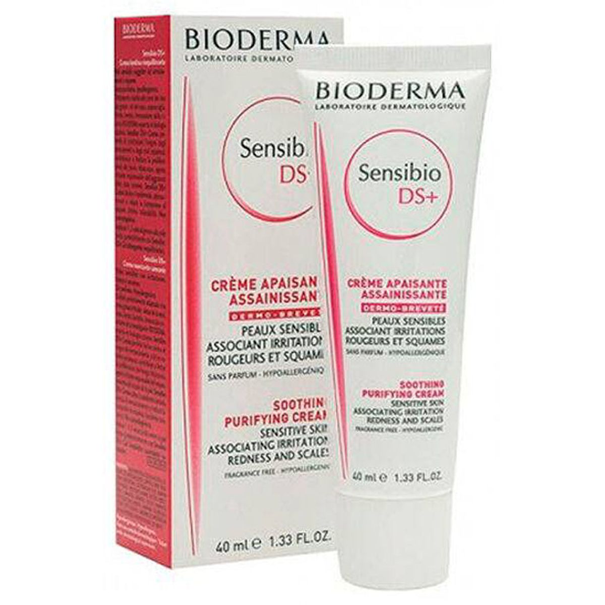 Bioderma sensibio DS+ soothing purifying cream 40ml