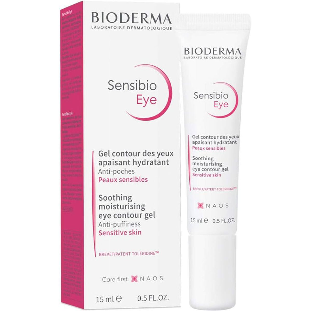 Bioderma sensibio eye soothing moisturising eye control gel 15ml