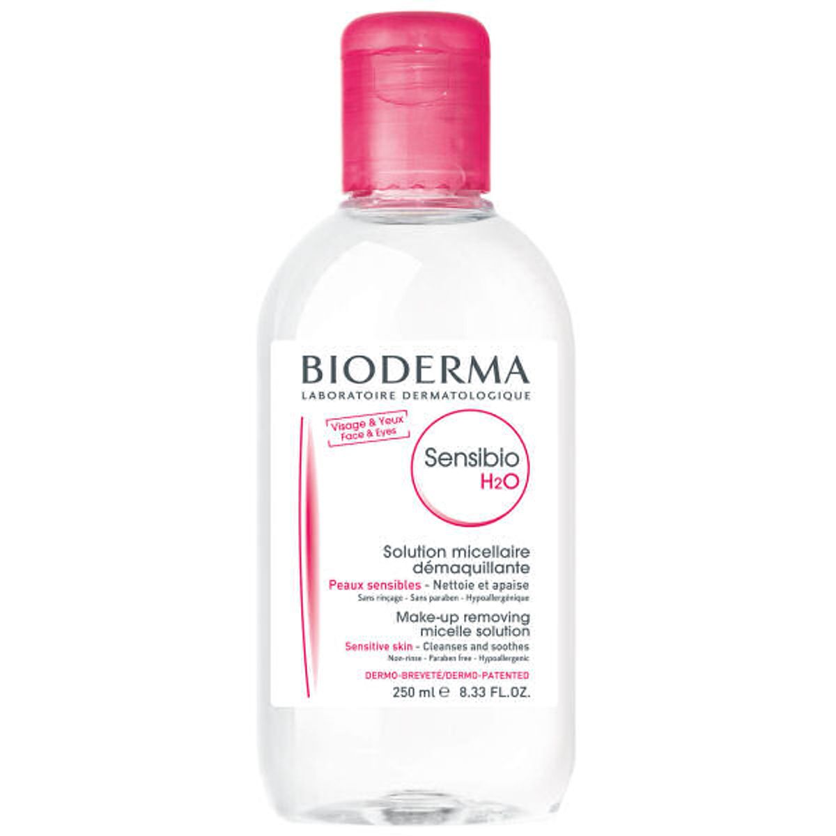 Bioderma sensibio h2o make-up removing micellar water 250ml