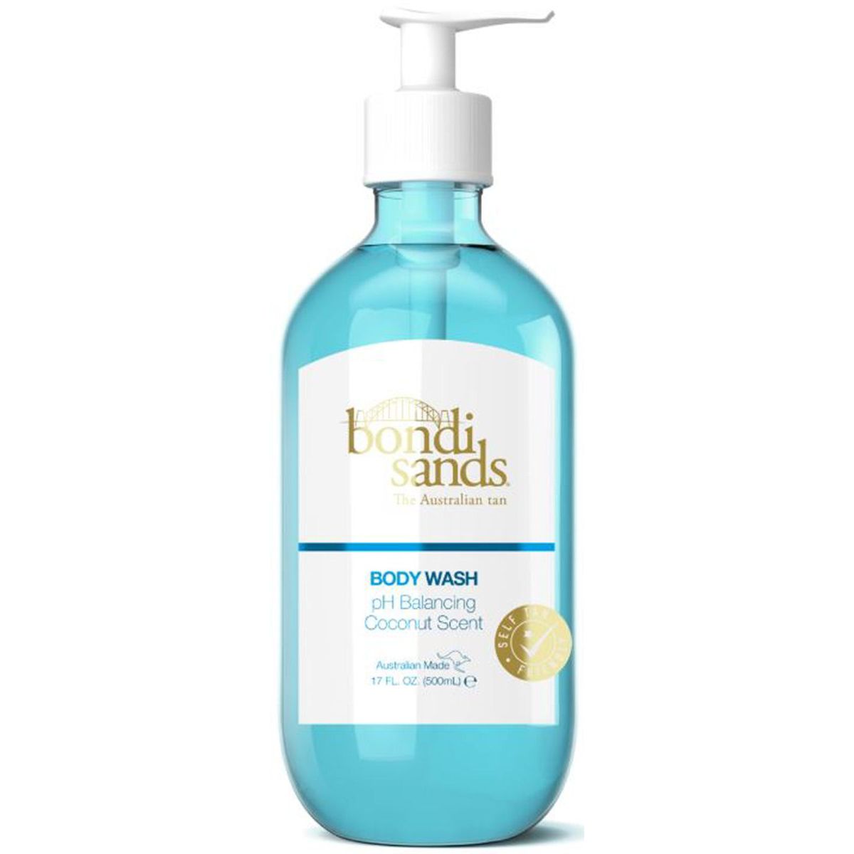 Bondi sands the australian tan body wash pH balancing coconut scent 500ml