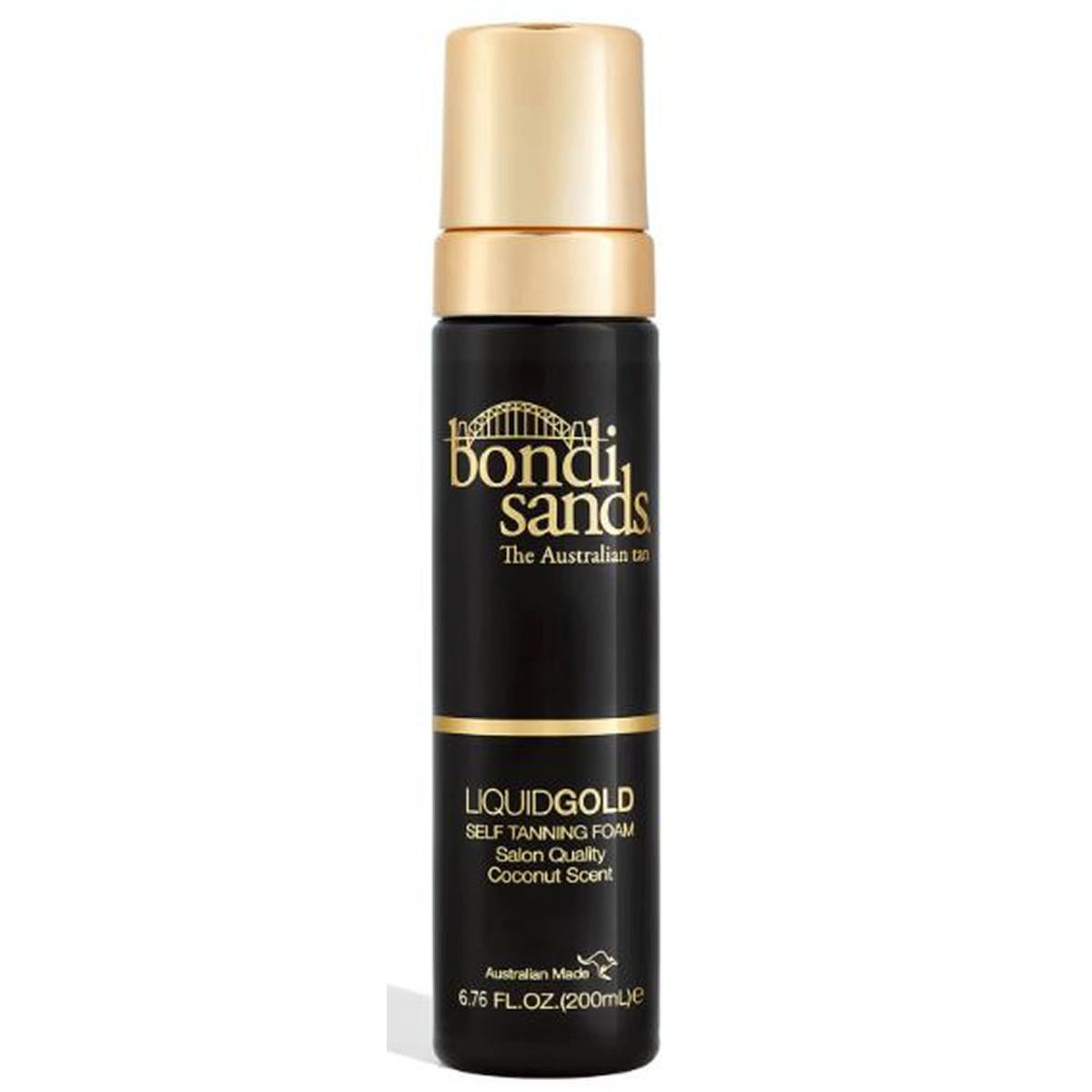 Bondi sands the australian tan liquid gold self tanning foam coconut scent 200ml