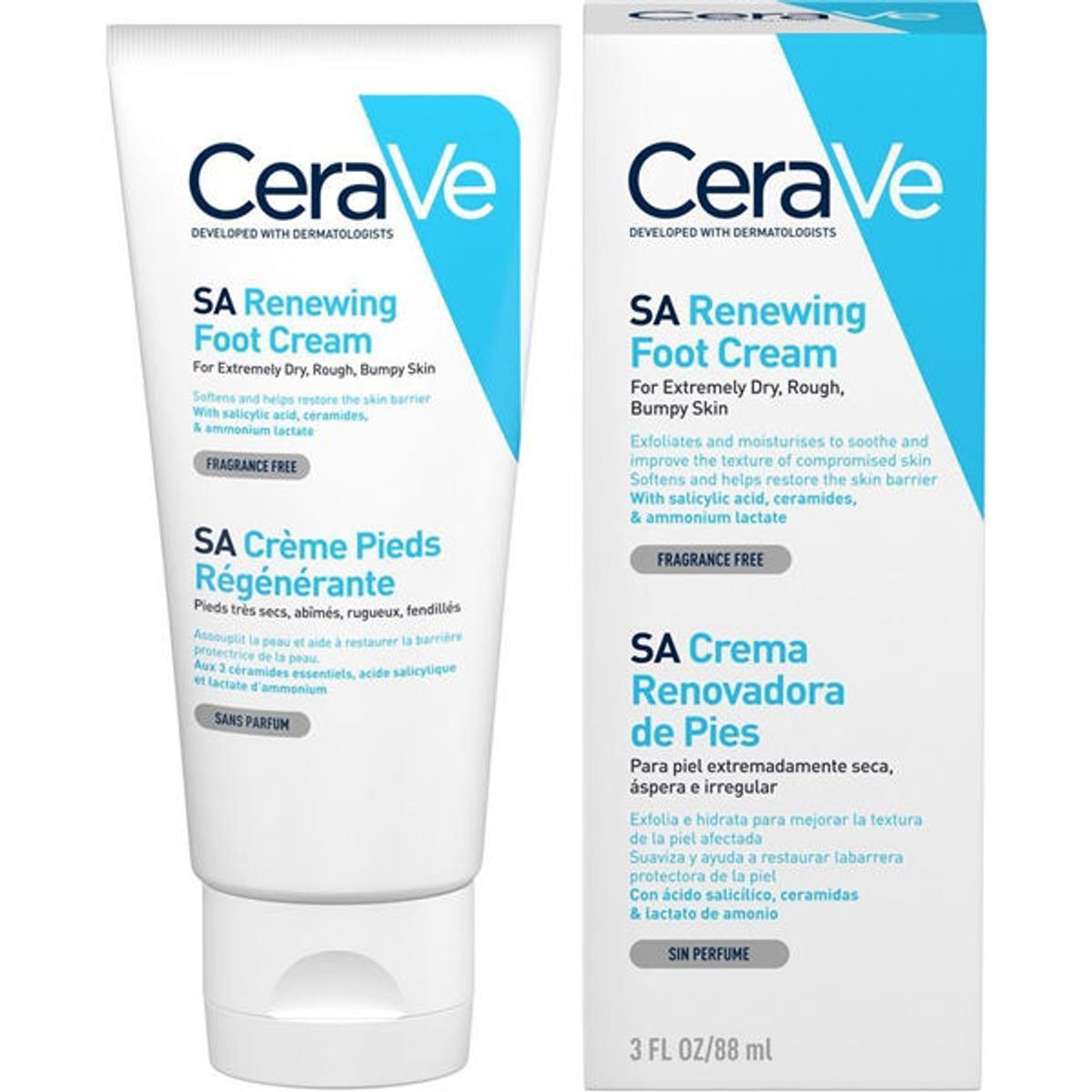 Cerave SA renewing foot cream 88ml