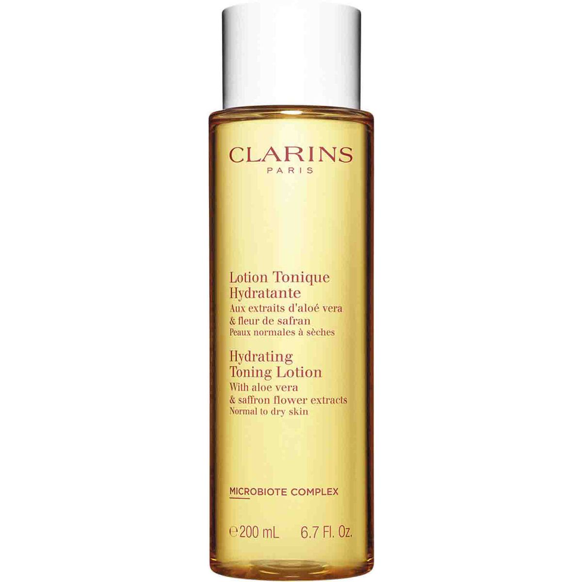 Clarins paris hydrating toning lotion with aloe vera 200ml