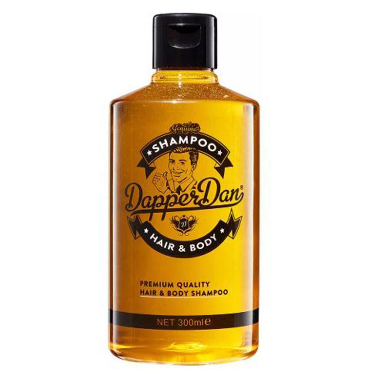 Dapper dan premium quality hair & body shampoo 300ml