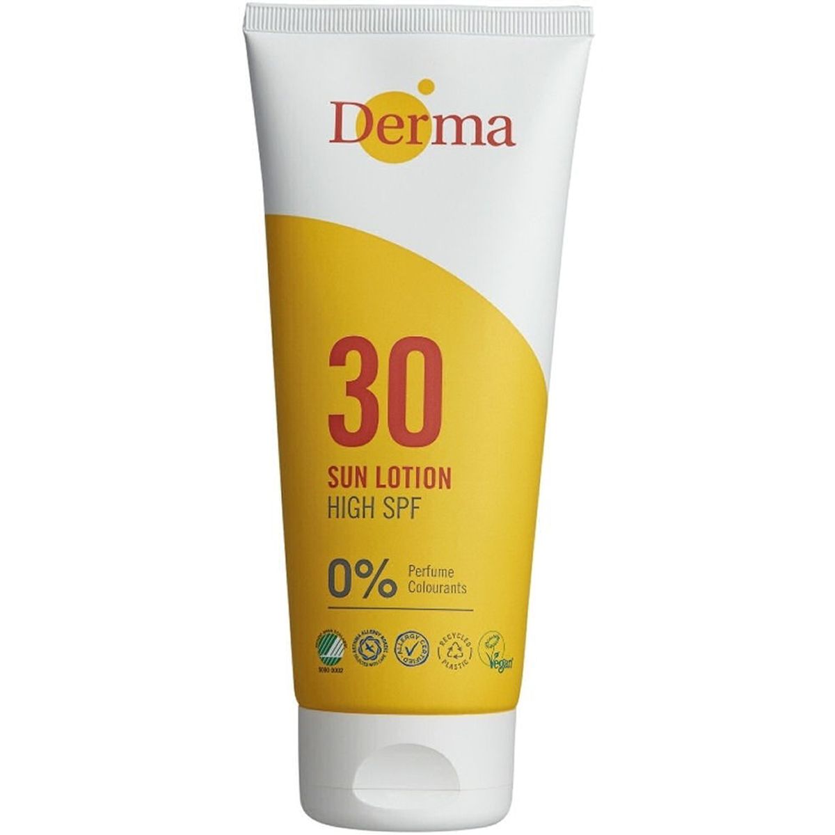 Derma sun lotion high SPF30 0% perfume 200ml