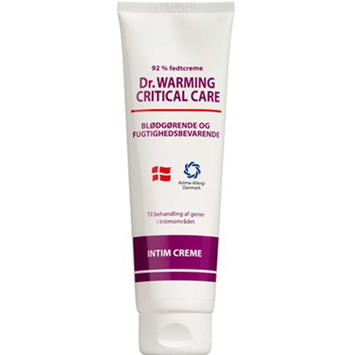 Dr. Warming critical care intim creme blødgørende og fugtighedsbevarende 150ml