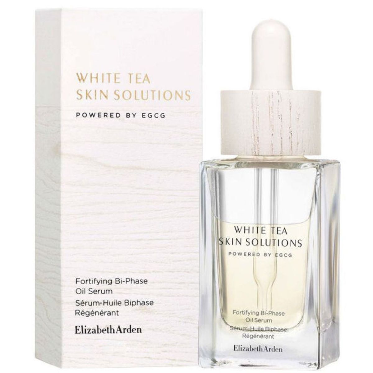 Elizabeth arden white tea skin solutions fortifying bi-phase oil serum 30ml