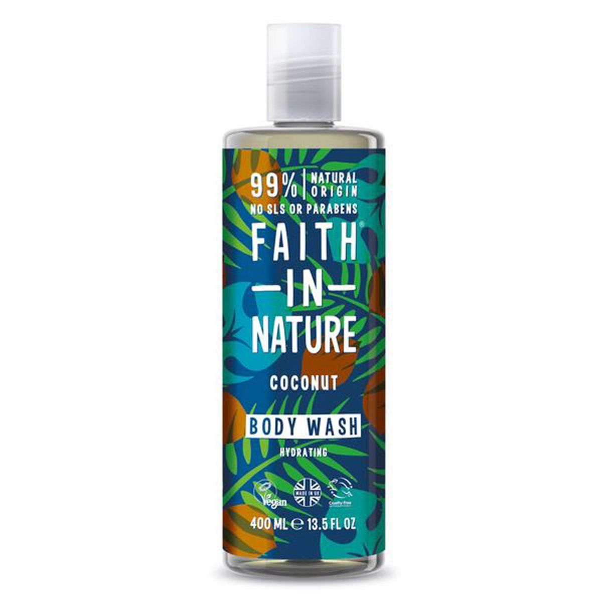 Faith in nature coconut body wash hydrating 400ml