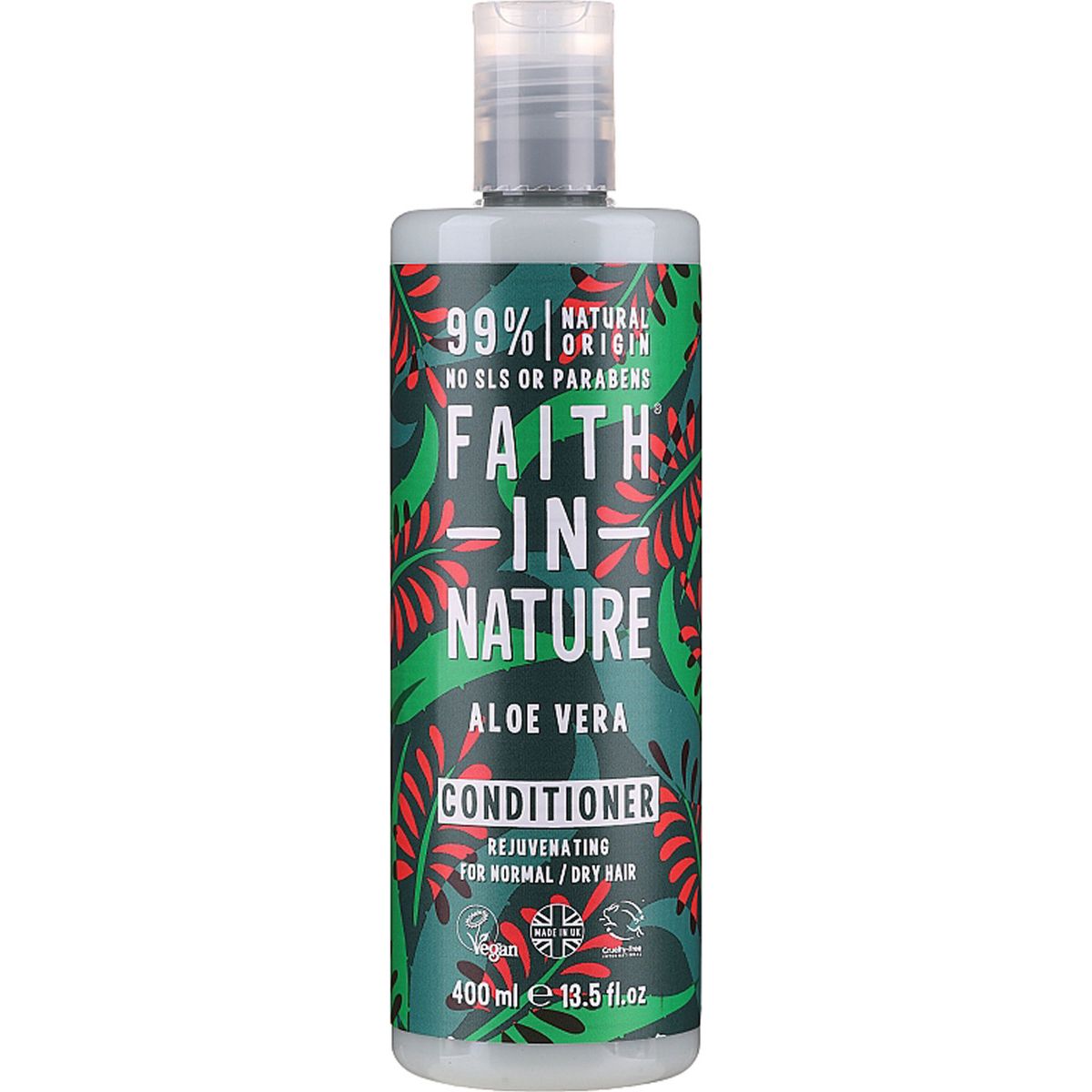 Faith in nature aloe vera conditioner for normal/dry hair 400ml