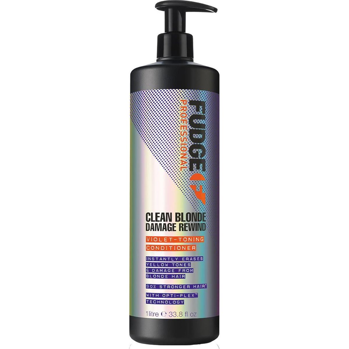 Fudge professional clean blonde damage rewind violet-toning conditioner 1L