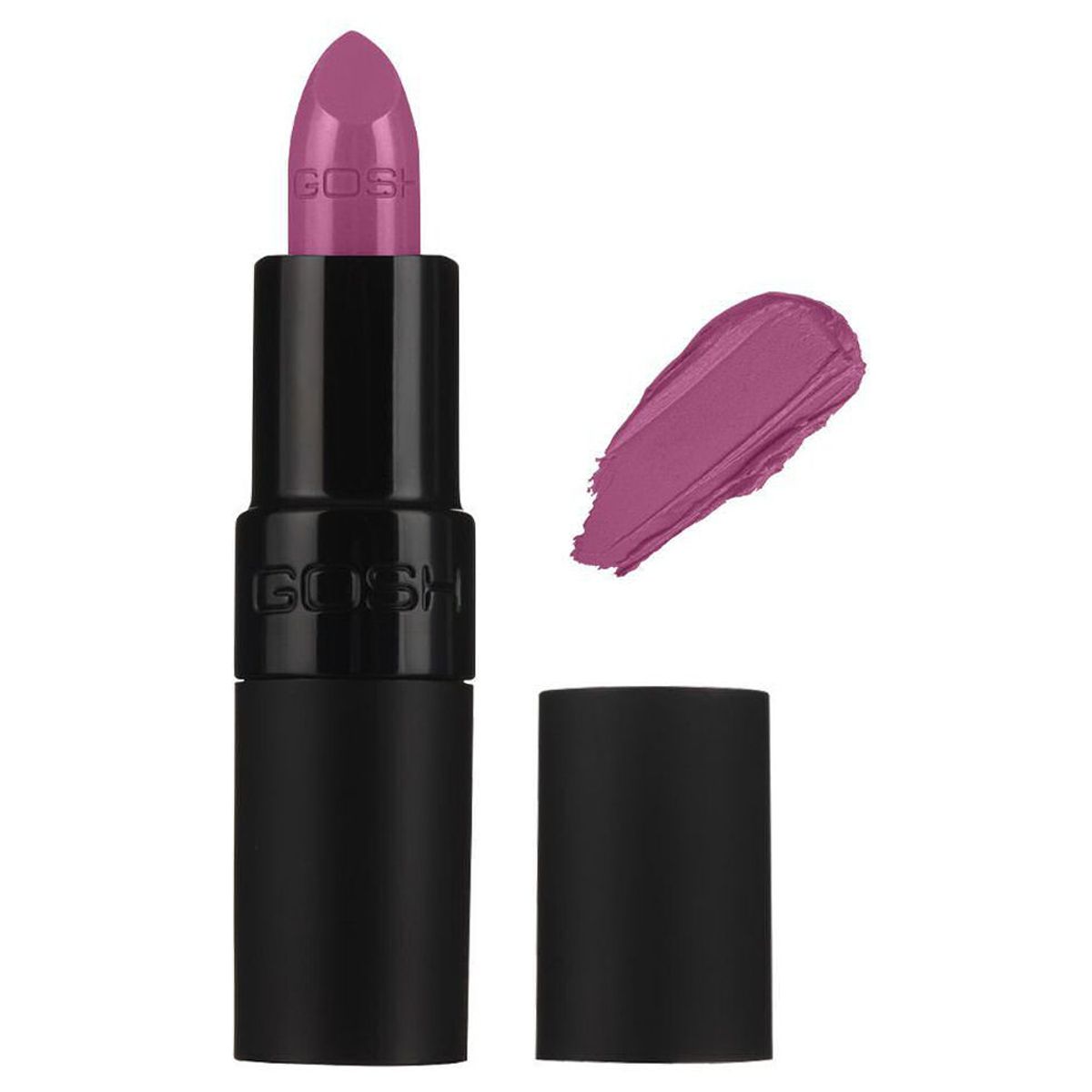 GOSH velvet touch lipstick 016 matt purple 4g