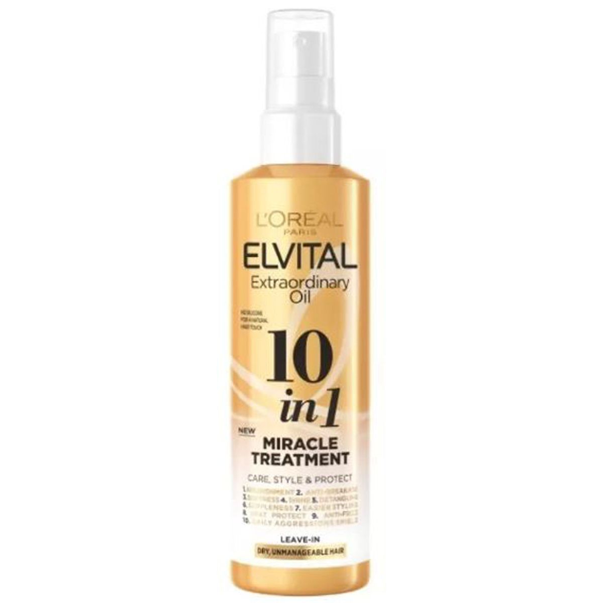 L'oréal paris elvital extraordinary oil 10 in 1 miracle treatment 150ml