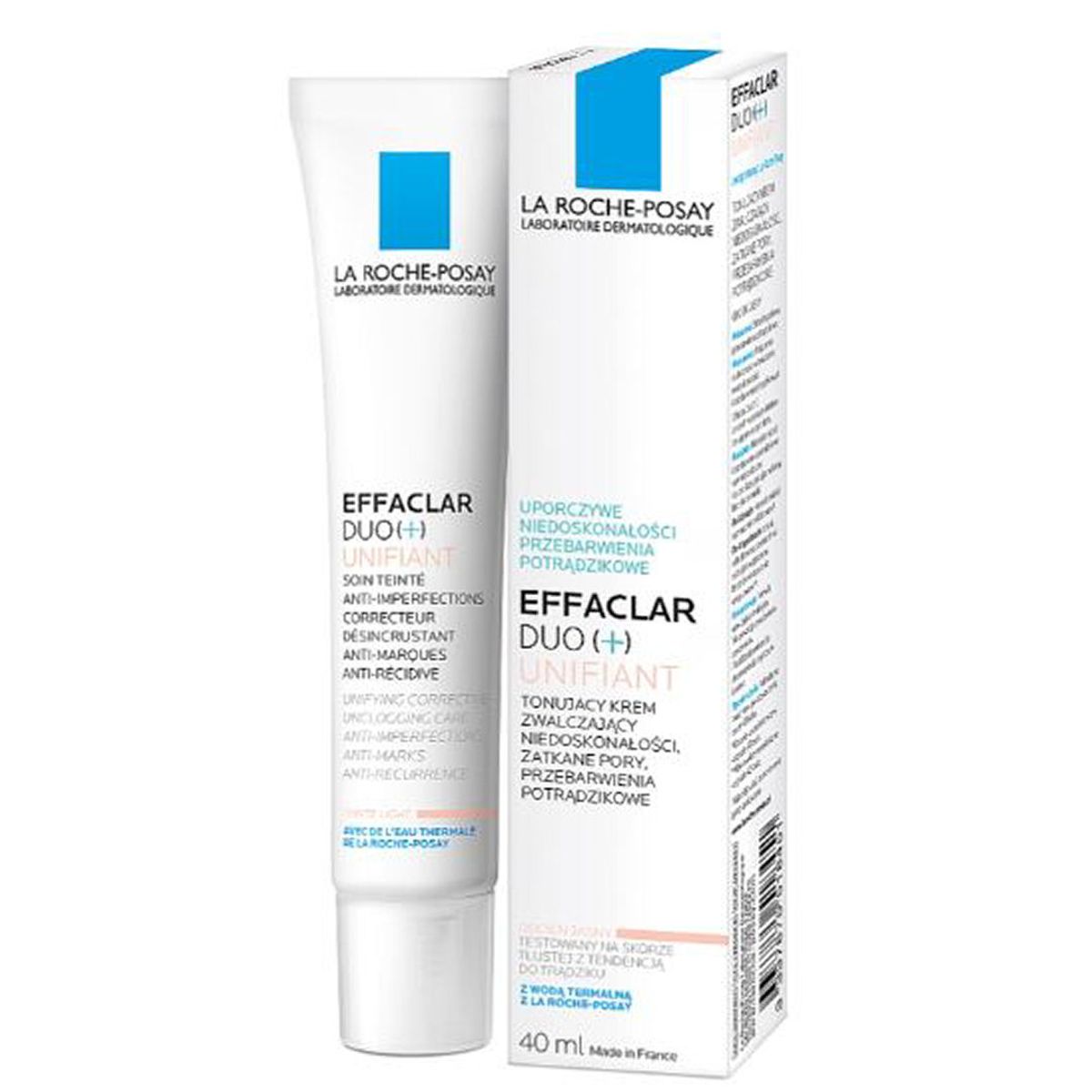 La roche-posay effaclar duo unifiant anti-imperfections correcteur 40ml