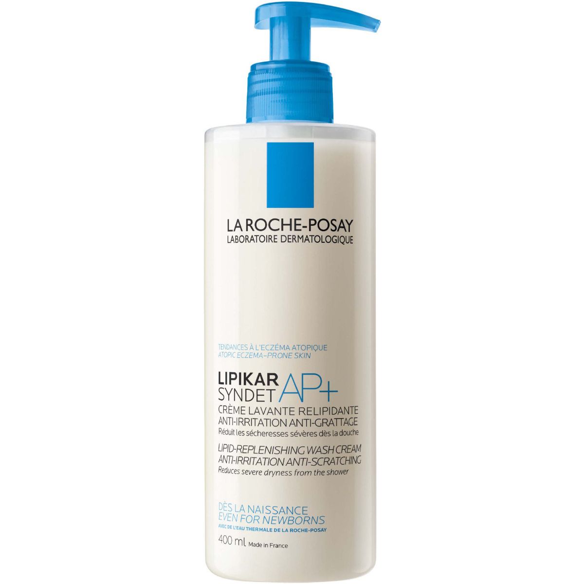 La roche-posay lipikar syndet AP+ lipid-replenishing cream wash 400ml