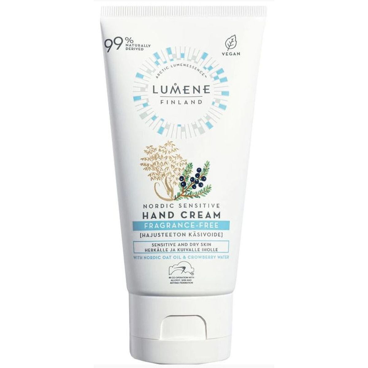 Lumene finland nordic sensitive hand cream 75ml