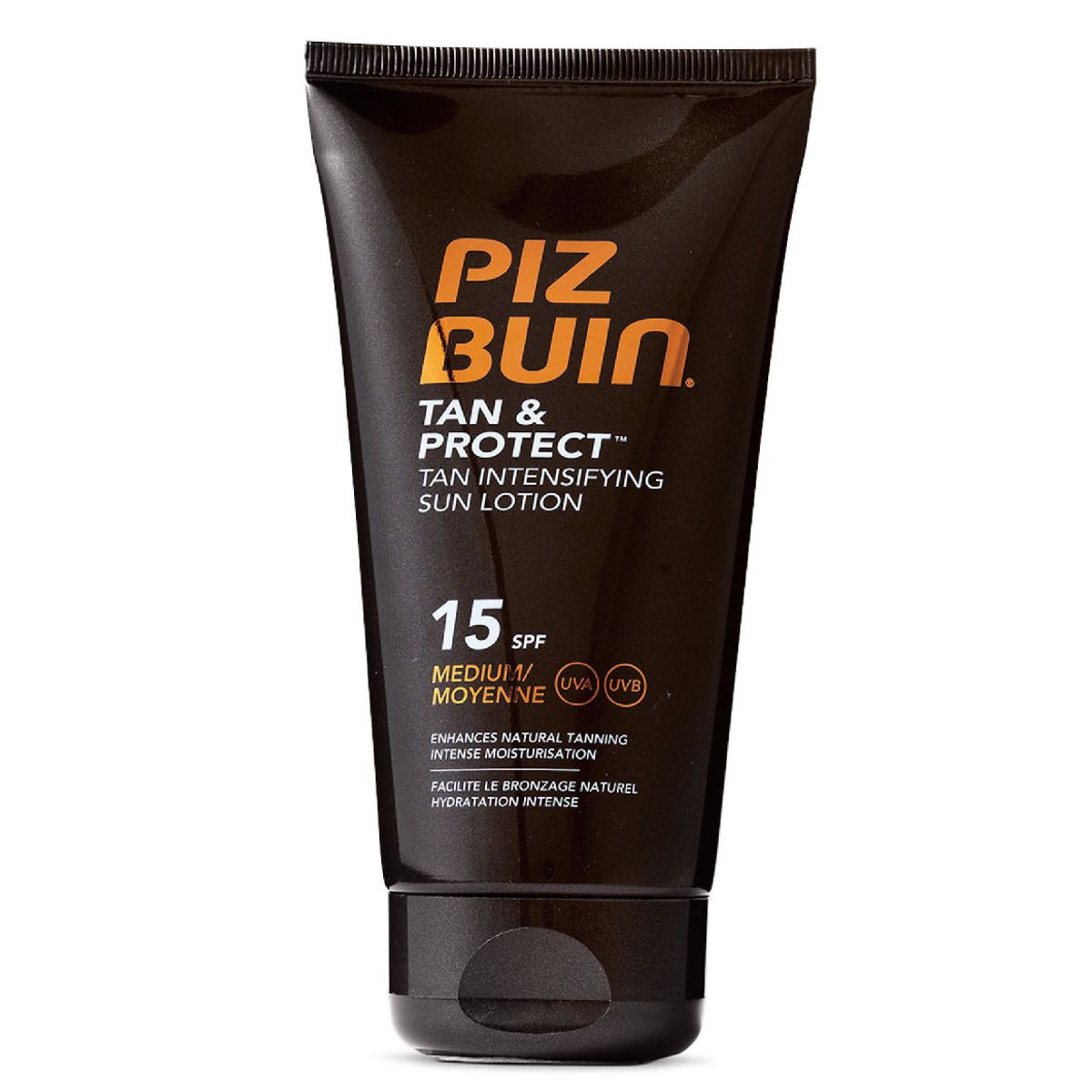 Piz buin tan & protect tan intensifying sun lotion SPF15 medium 150ml