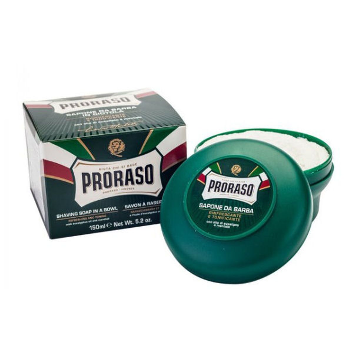 Proraso shaving soap in a bowl 150ml