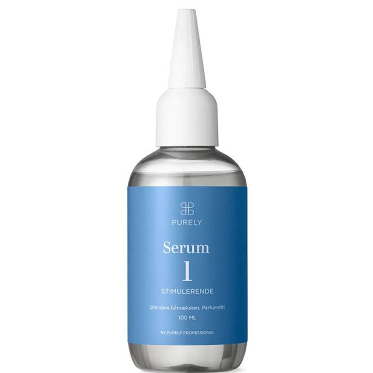 Purely serum 1 stimulerende hårvæksten parfumefri 100ml