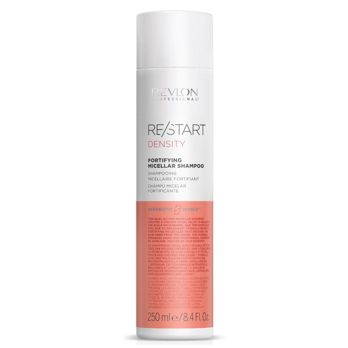 Revlon professional restart density fortifying micellar shampoo 250ml