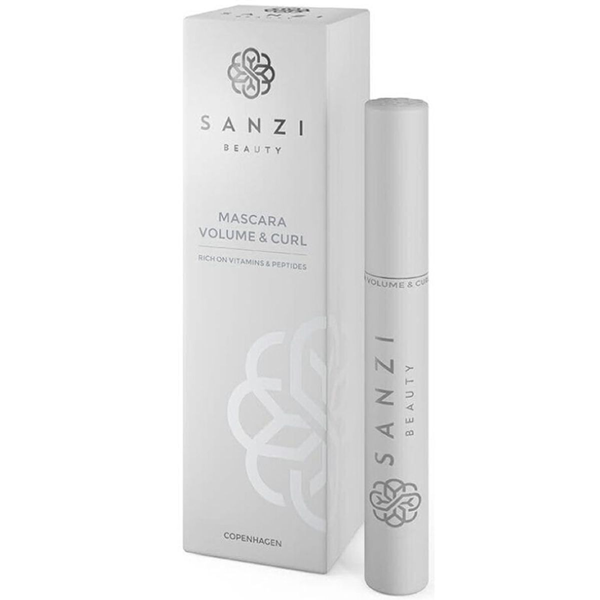 Sanzi beauty mascara volume & curl black 6ml