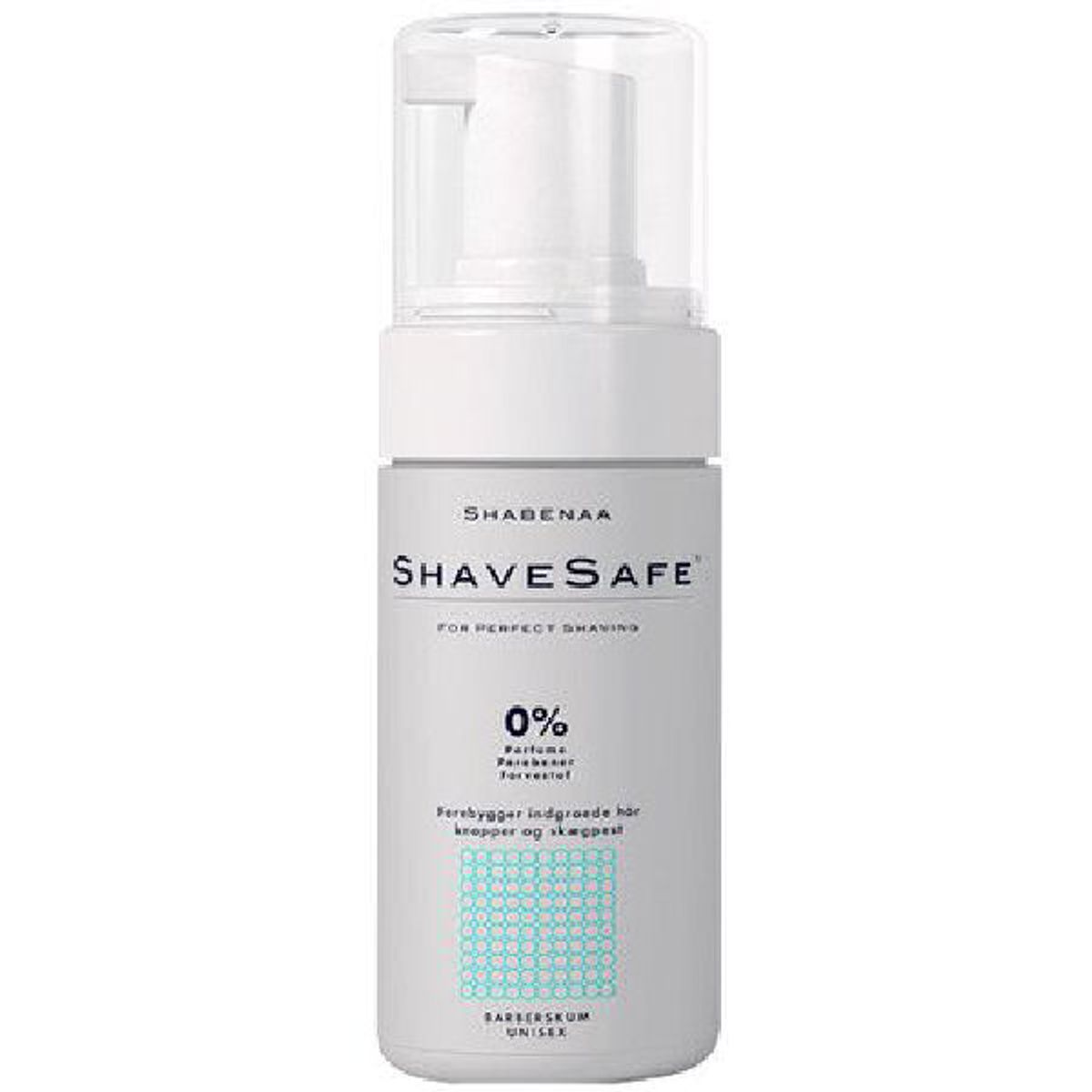 Shabenaa shavesafe for perfect shaving til sensitiv hud 100ml