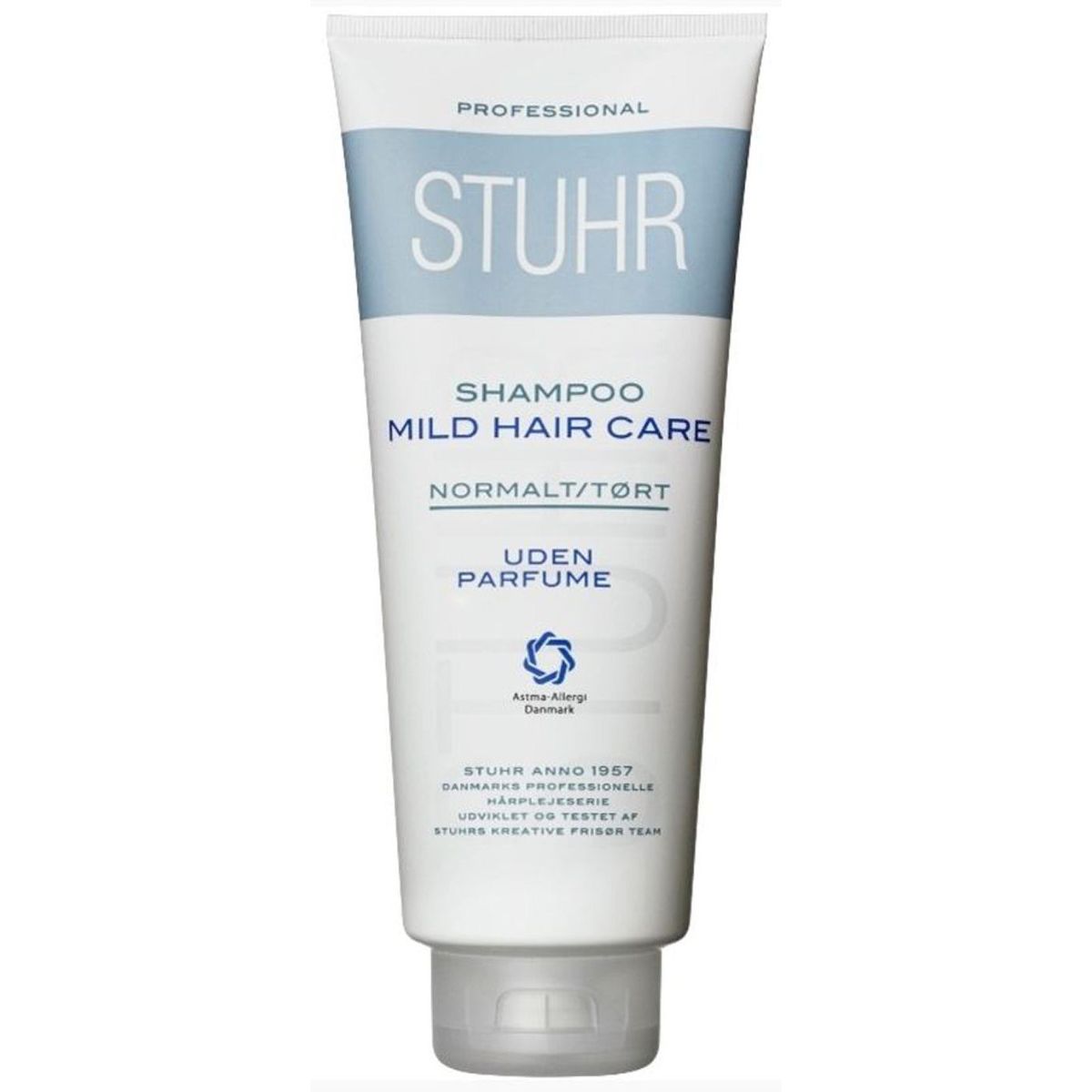 Stuhr professionel shampoo mild hair care uden parfume 350ml