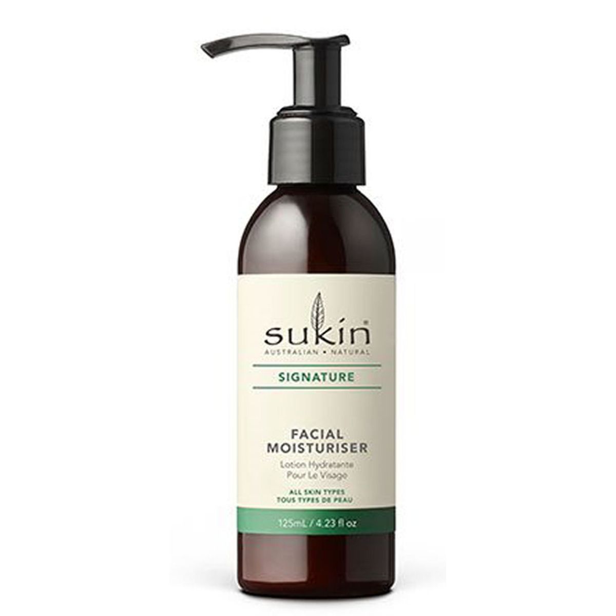 Sukin australian natural signature facial moisturiser all skin types 125ml