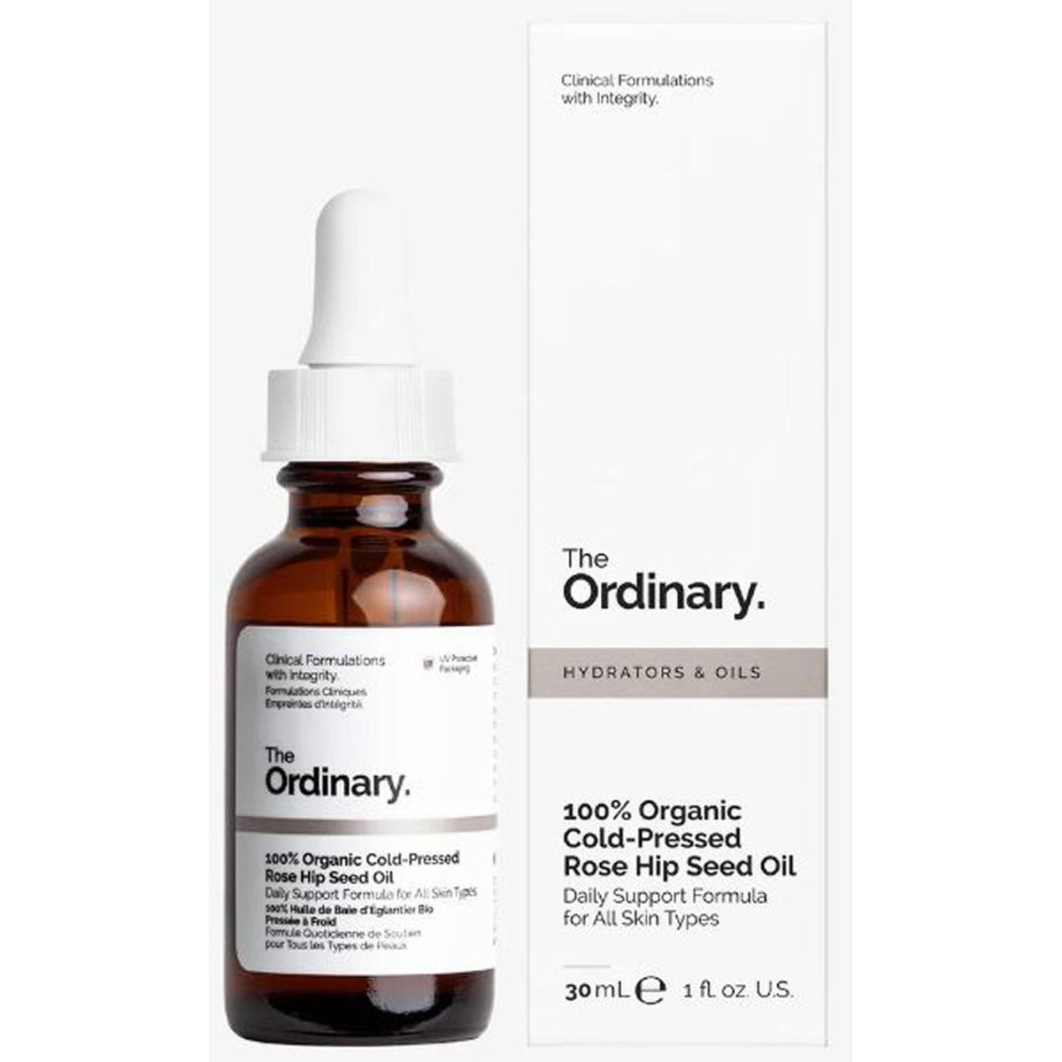 The ordinary hydrators & oils 100% organic cold-pressed rose hip oil 30ml