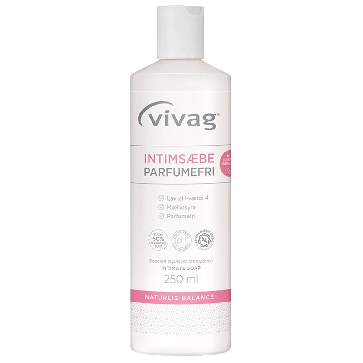 Vivag intimsæbe parfumefri 250ml