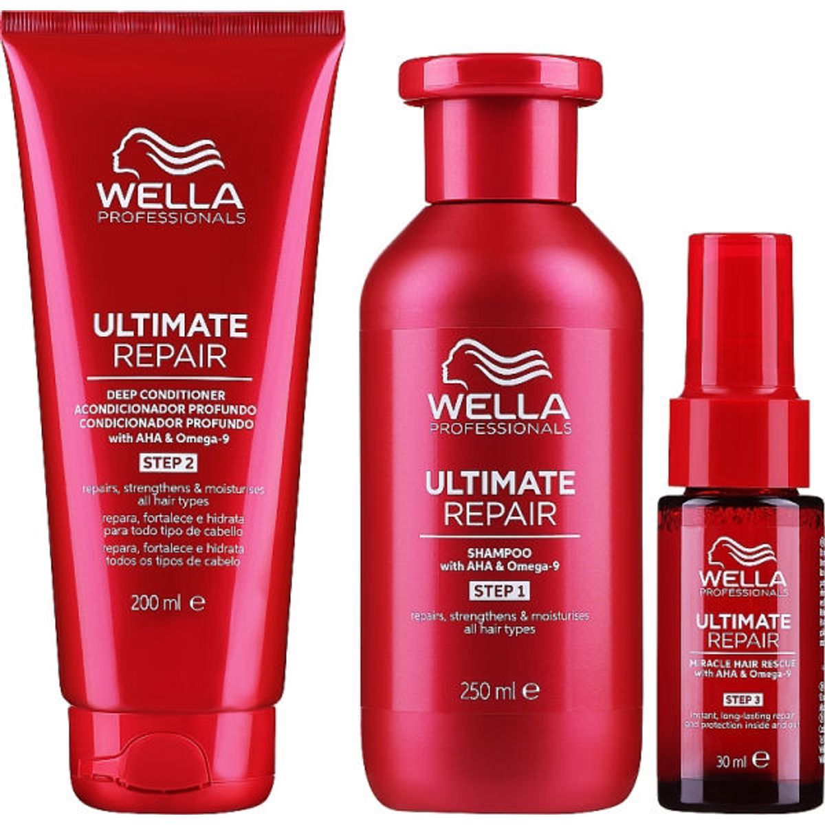 Wella professionals ultimate repair set - 3 dele