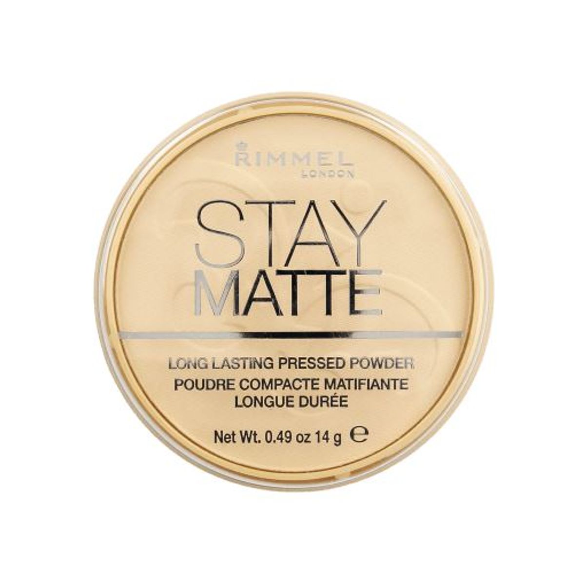 Rimmel Stay Matte Fast Pudder 001 Transparent 14g