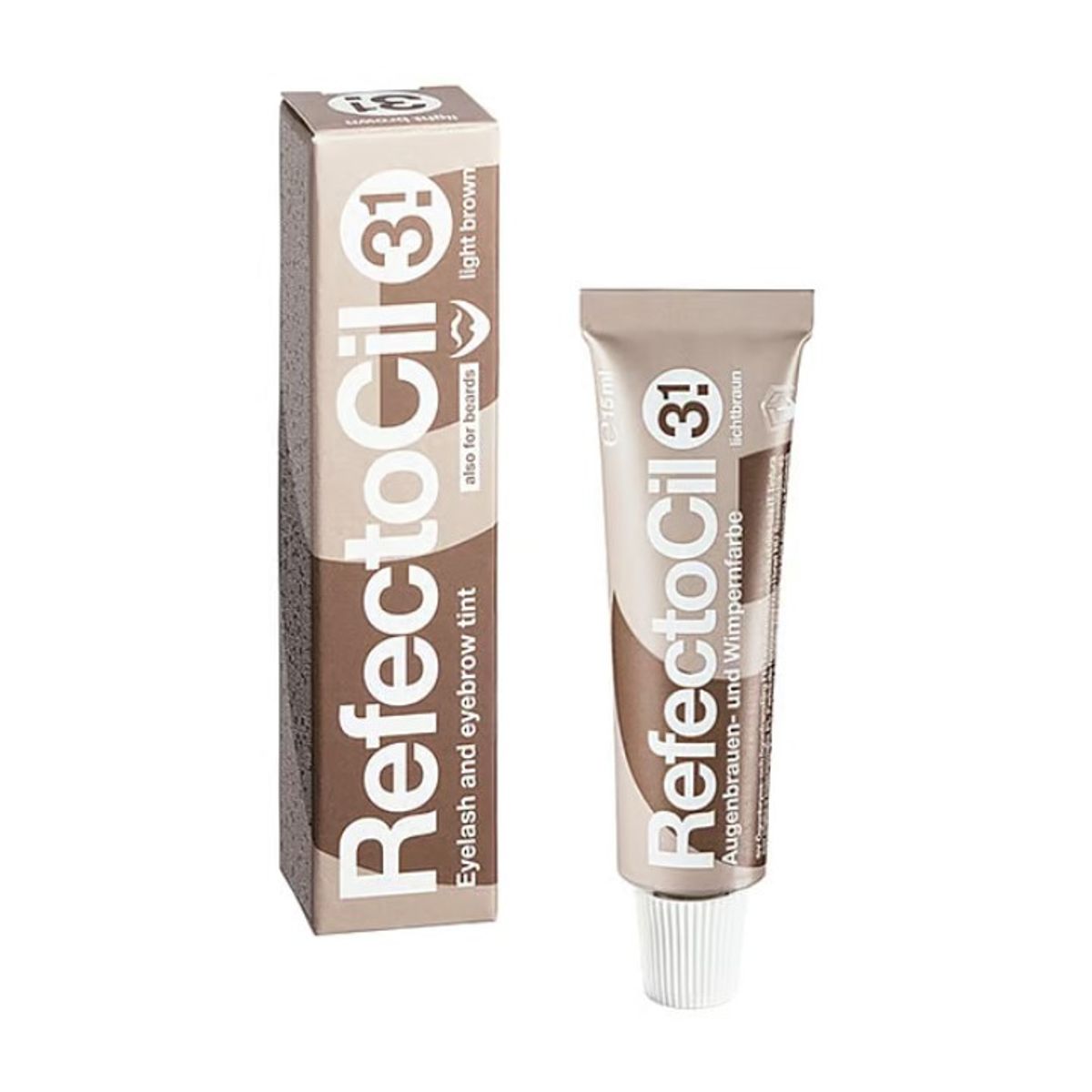 RefectoCil eyelash and eyebrow tint 3.1 light brown 15ml