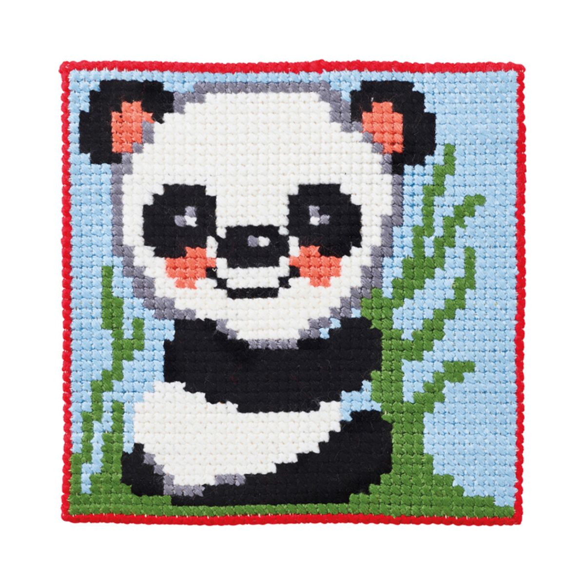 Broderi Kit - Børnestramaj Panda