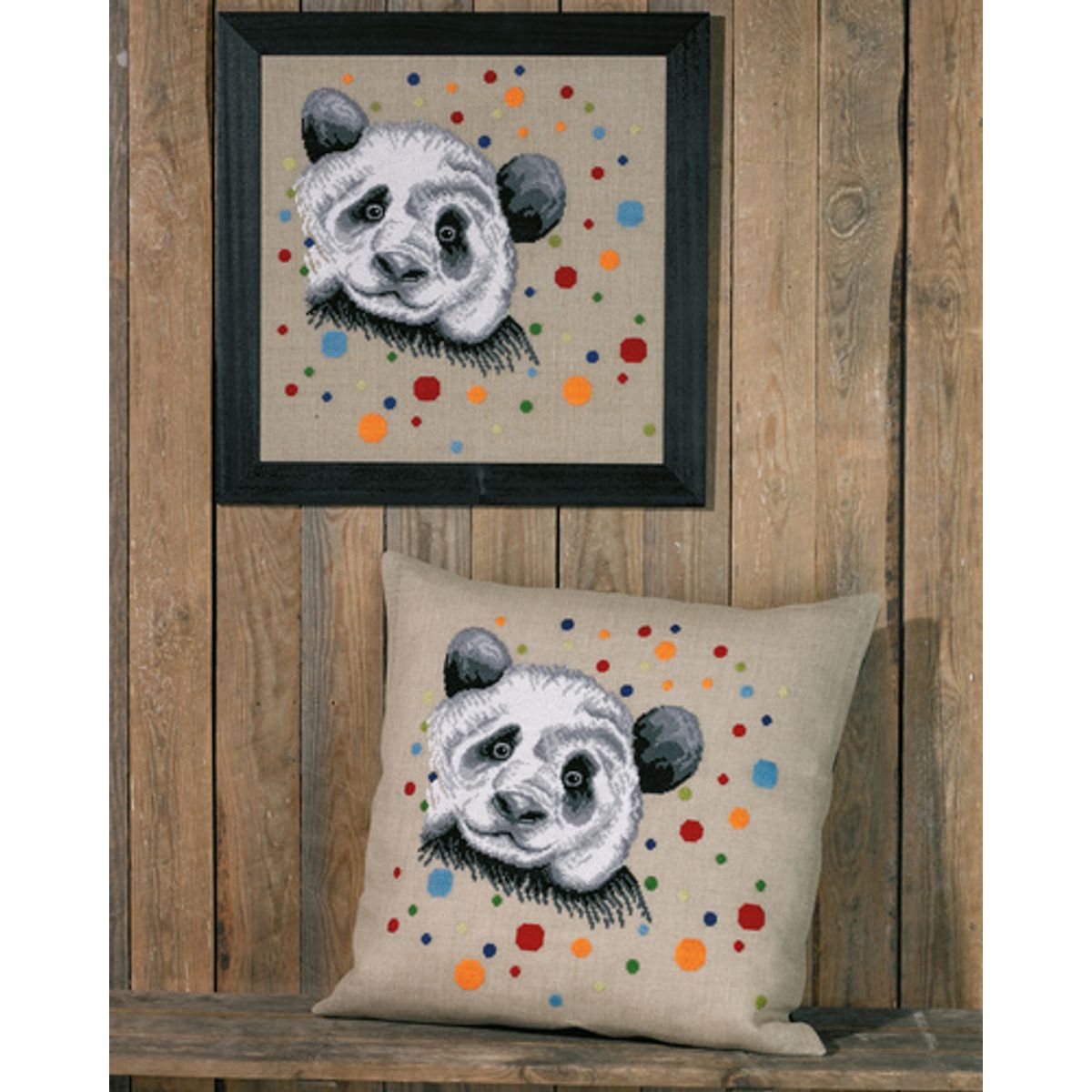 Broderi Kit - Pandaen