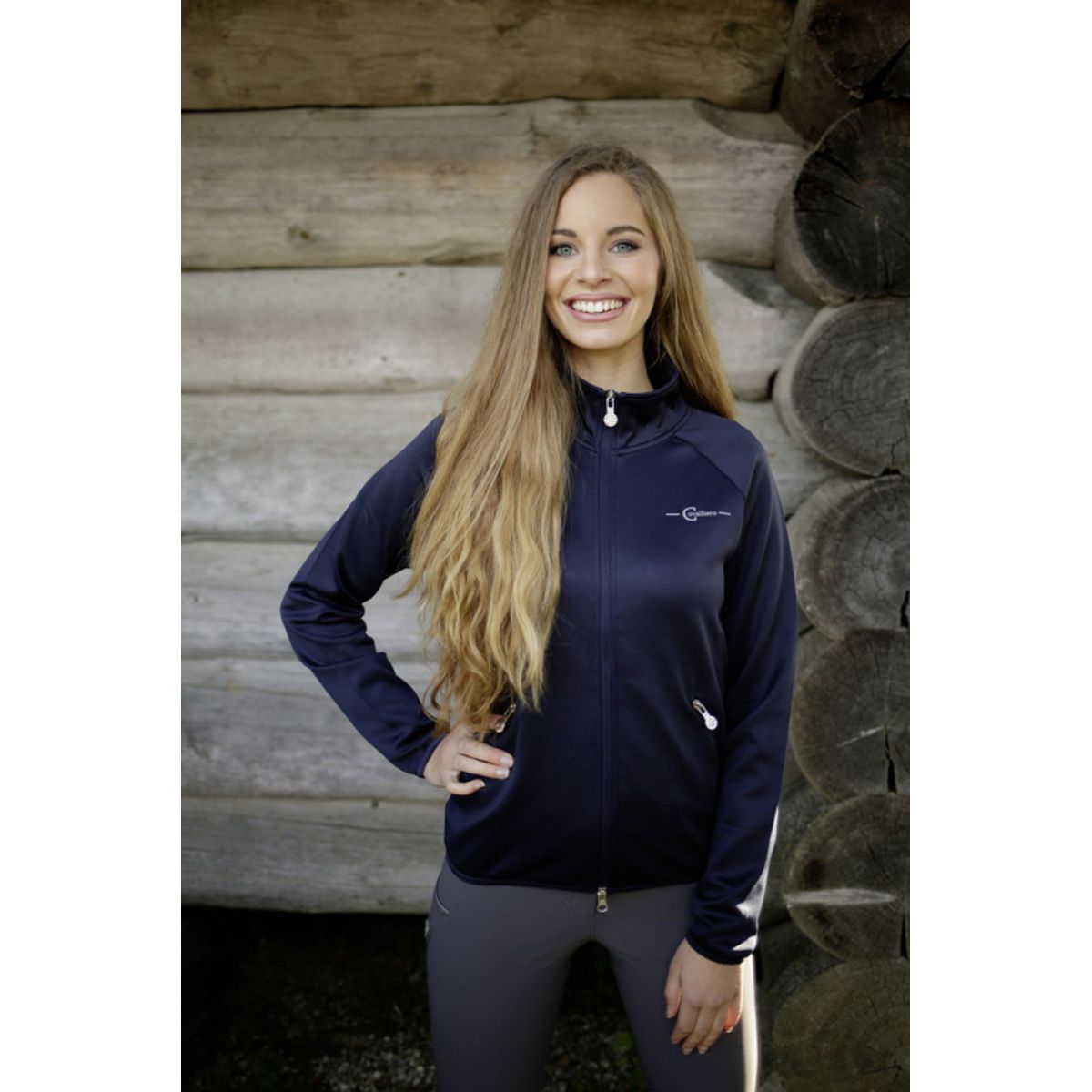 Covalliero "Activ" ridejakke | Navy