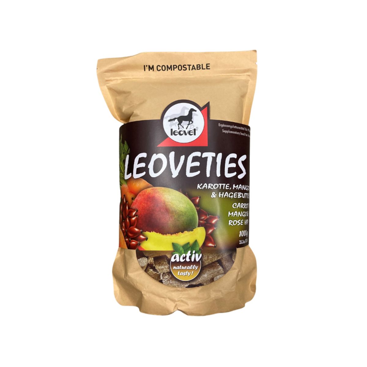 Leoveties Godbidder | Gulerod/Mango/Hyben