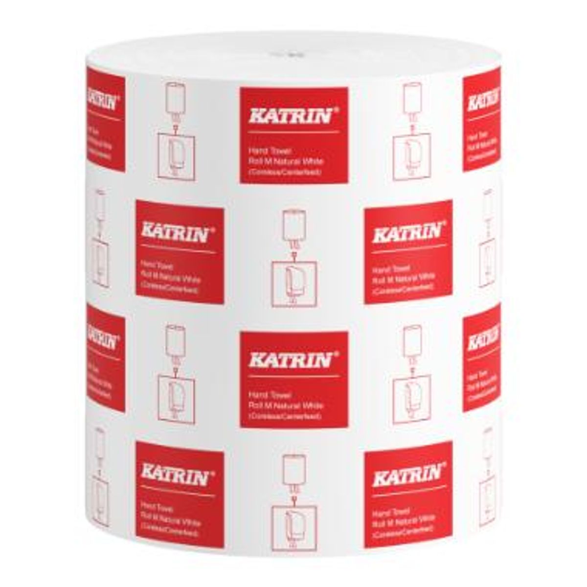 Katrin Basic Hand Towel Roll M, centerfeed medium 300 m., 6 ruller