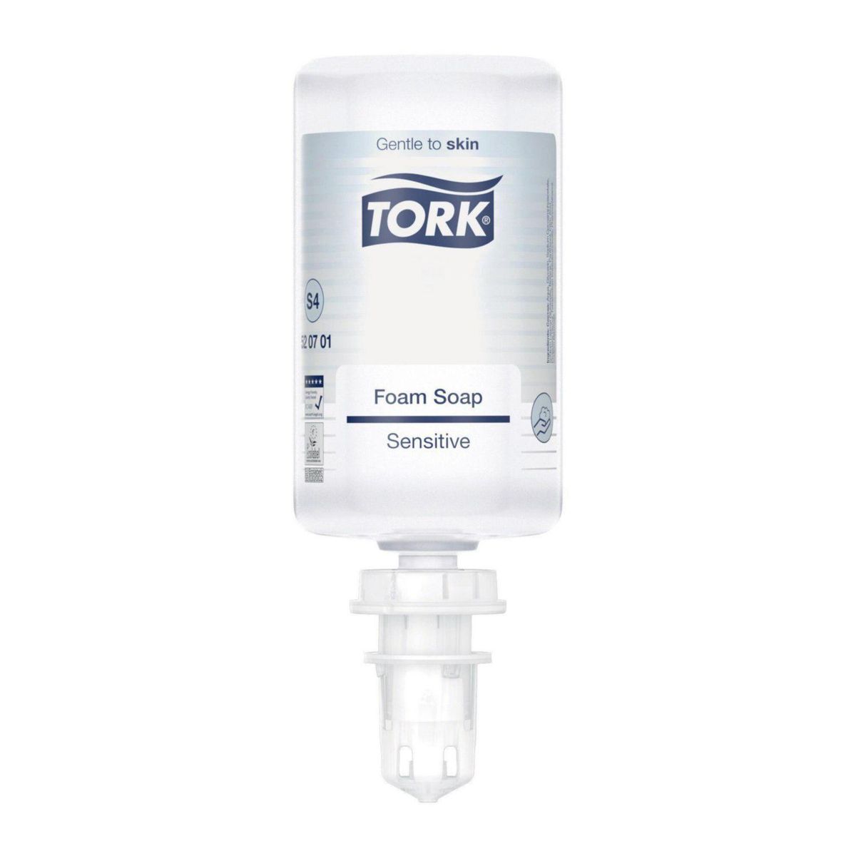 Tork Extra Mild Skumsæbe, u. farve og parfume, refill til Tork S4-dispensere, 1L