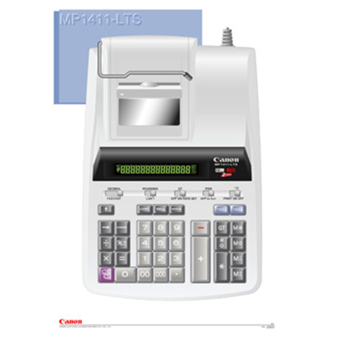 Canon MP1411-LTS desktop printing calc.